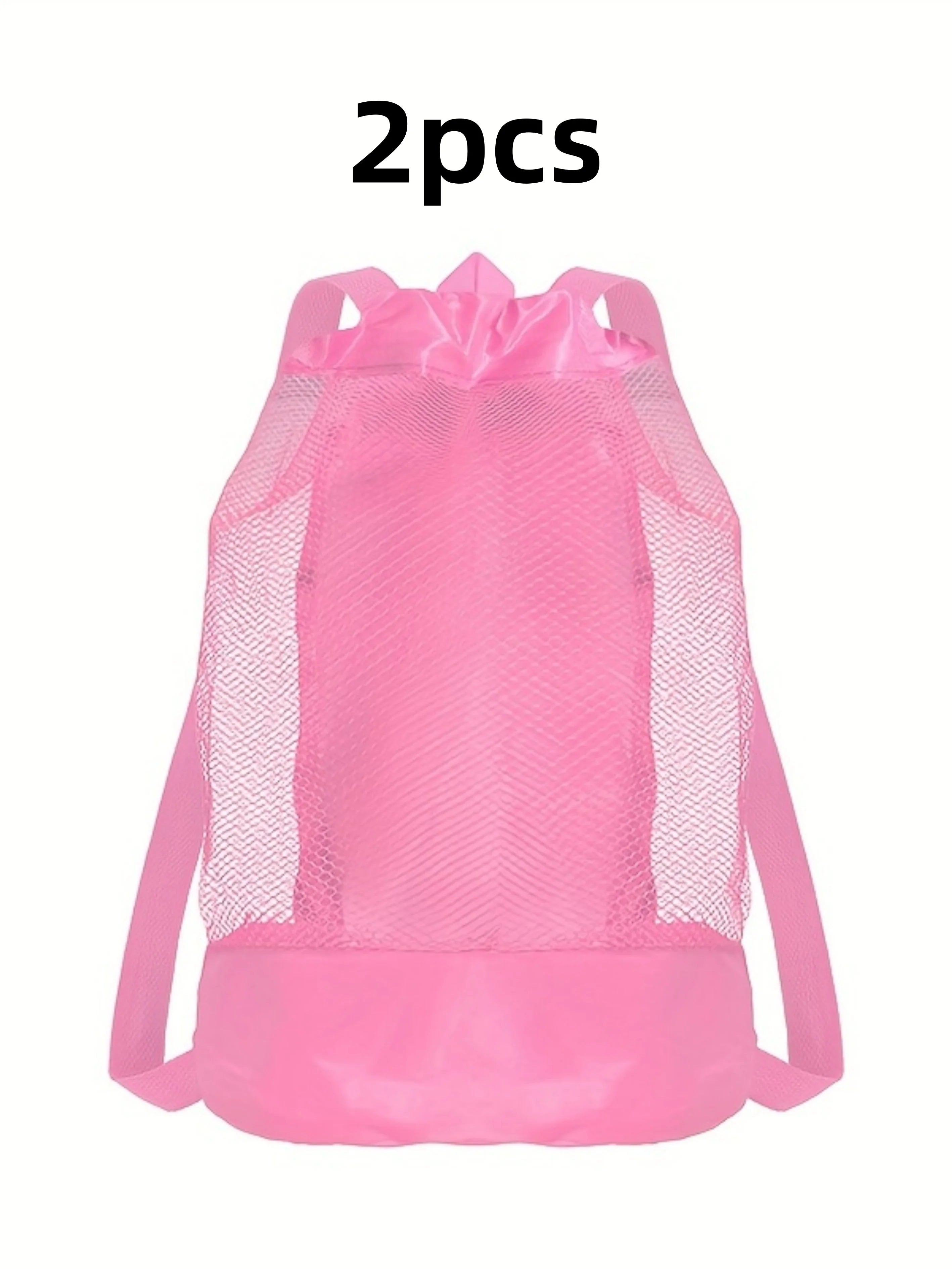 Beach storage bag,Large capacity net multifunctional travel backpack,sundries toy storage bag
