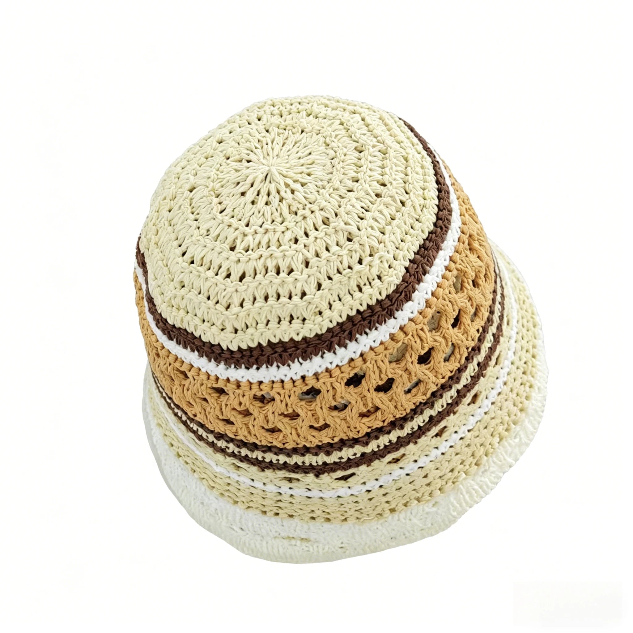 Popular Mix Coor Summer Bucket Hat For Women Tropical Beach Panama Bob Caps Outdoor Best Matched Sunshade Fisherman Hat Gift