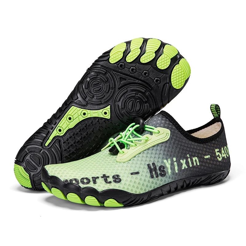 Children's Anti-cut Anti-slip Wear-resistant Rubber-soled Wading Shoes Beach Sandals Quick-drying Pool Shoes Outdoor Water Playi