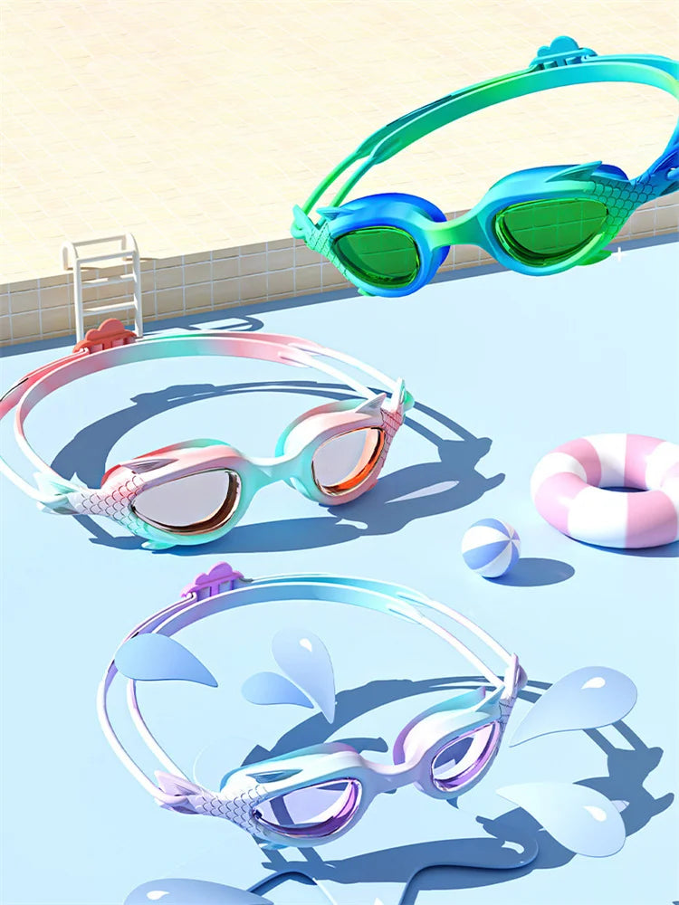 Swimming Goggles Waterproof Anti Fog High-definition Small Frame Goggles Professional Training Kid's Swimming Goggles Equipment