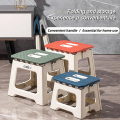 MUMUCC plastic thickened folding chair, portable outdoor camping chair, beach folding chair, family children's chair