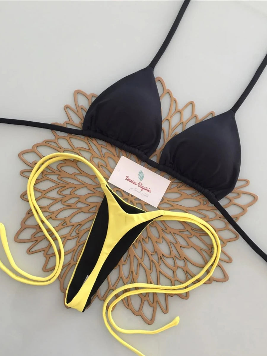 Micro Bikinis 2026 Push Up Women Swimsuits Sexy Swimwear Brazilian Bikini Set Thong Biquini Print Swimsuit Summer Beachwear
