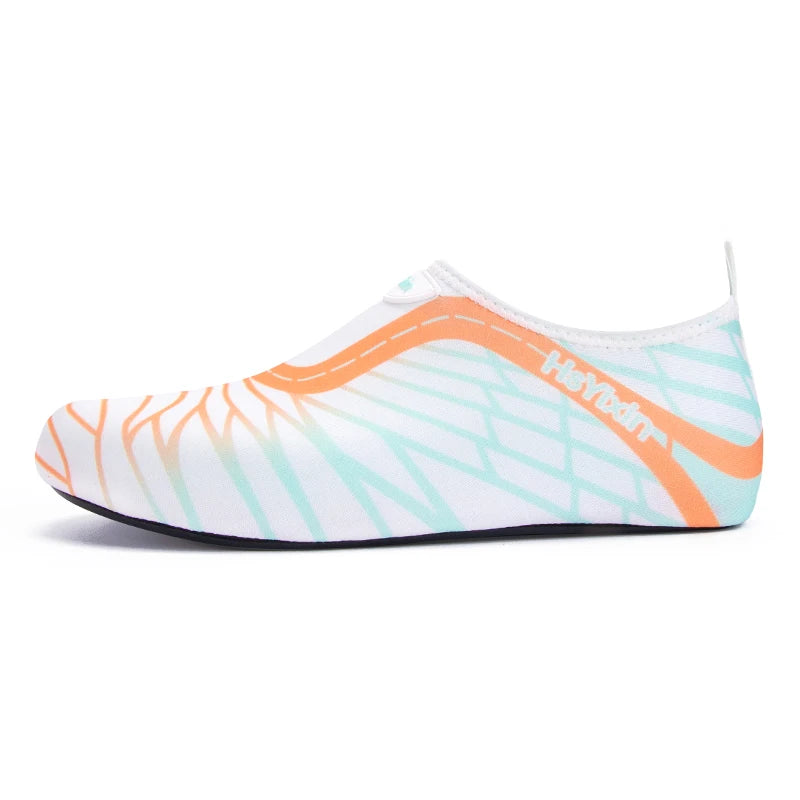 Lightweight, foldable portable travel Aqua shoes water shoes barefoot sand inspired shoes beach snorkeling swimming water shoes