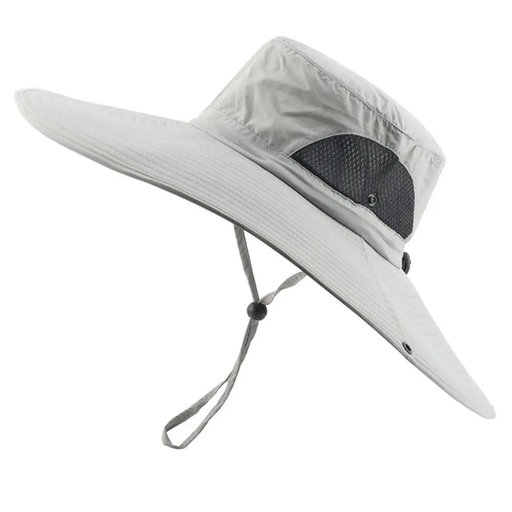 Boonie Bucket Cap Summer Fishing UV Sun Protection Men Women Wide Visor Brim Hat Outdoor hat