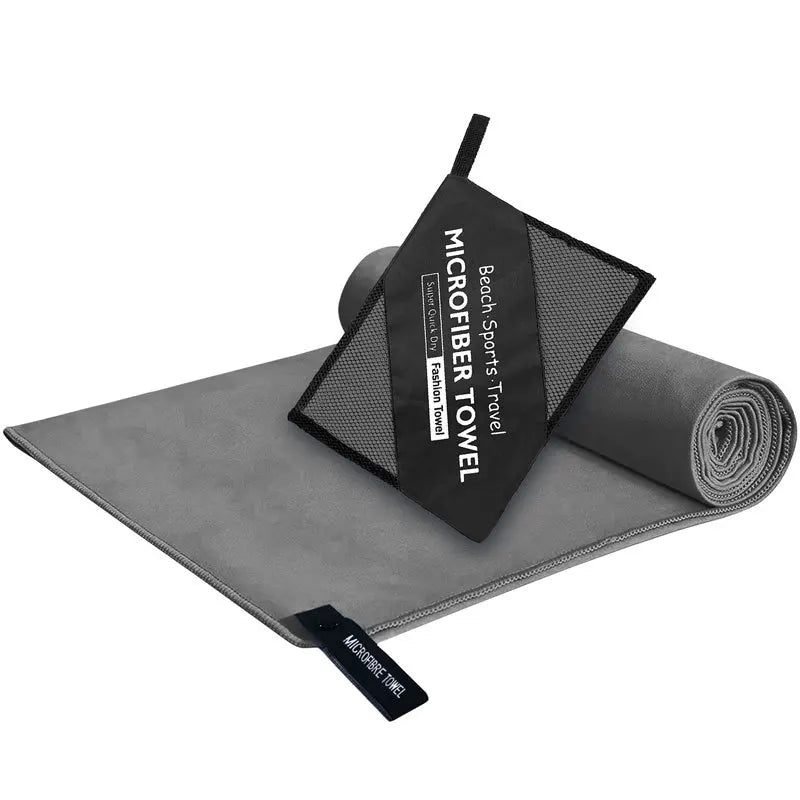 6 Sizes Premium High Quality Microfiber Towel Ultra Absorbent Quick Dry Portable Bag Gym Yoga Beach Camping Travel Lightweight