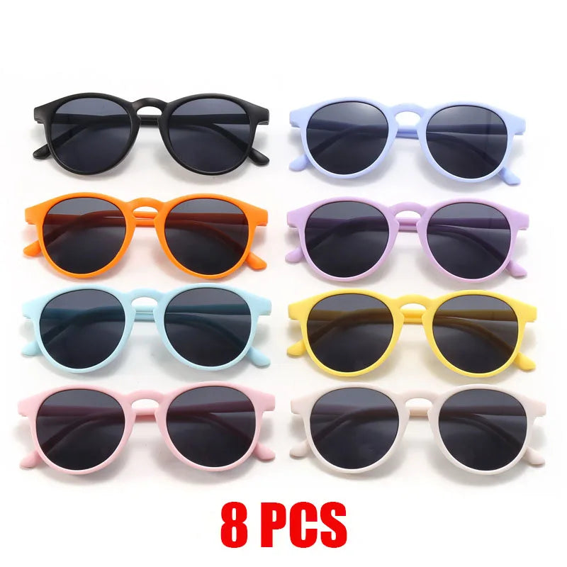 2025 UV400 Children's Multiple styles to choose from children's sunglasses 2-8 Year Old Baby Decorative Sunglasses Trendy