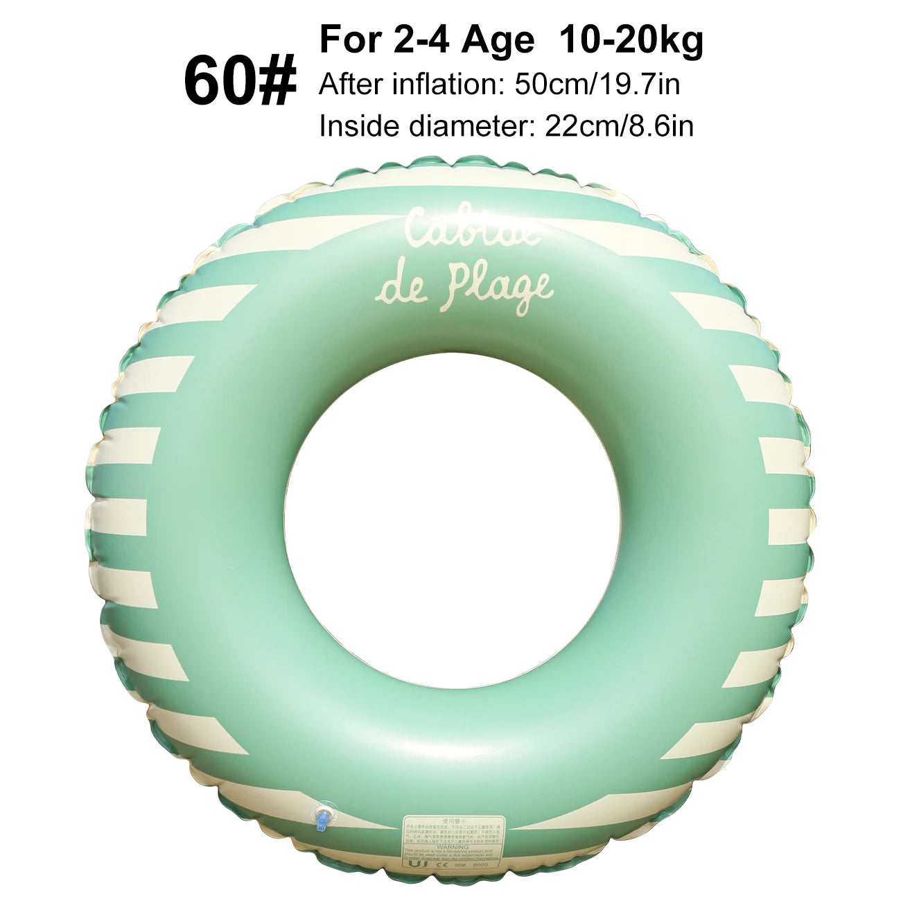 1PC Swimming Ring, Inflatable Pool Floats, Inflatable Tube Pool Rings for Adults Summer Beach Tropical Party Supply
