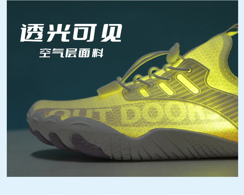 Men River Tracing Water Shoes Woman Outdoor Beach Swimming Mountaineering Shoes Breathable Summer Quick-Dry Aqua Shoes Wading