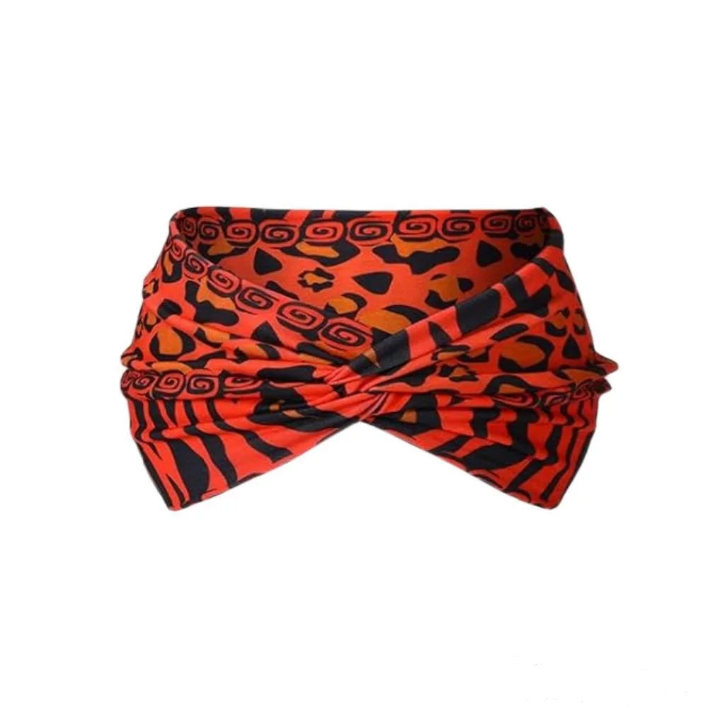Widening High Strength Bohemian Yoga Sports Headband African Style Headband