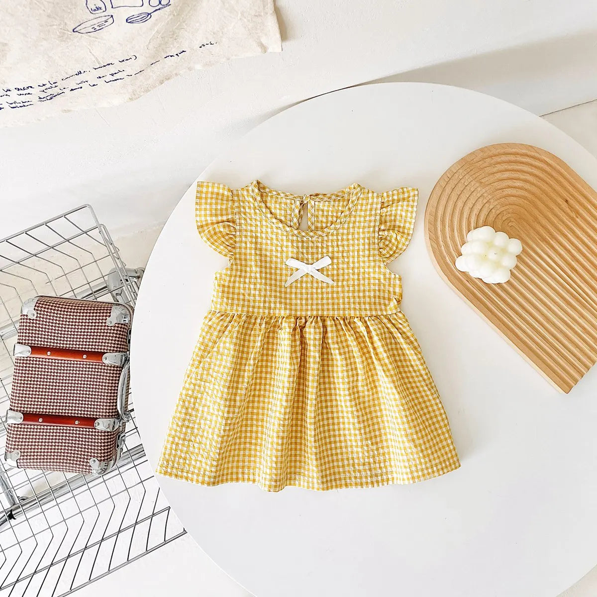 Sanlutoz Floral Baby Girls Dress Summer Short Sleeve Holiday Casual Kids Girls Dresses Clothing