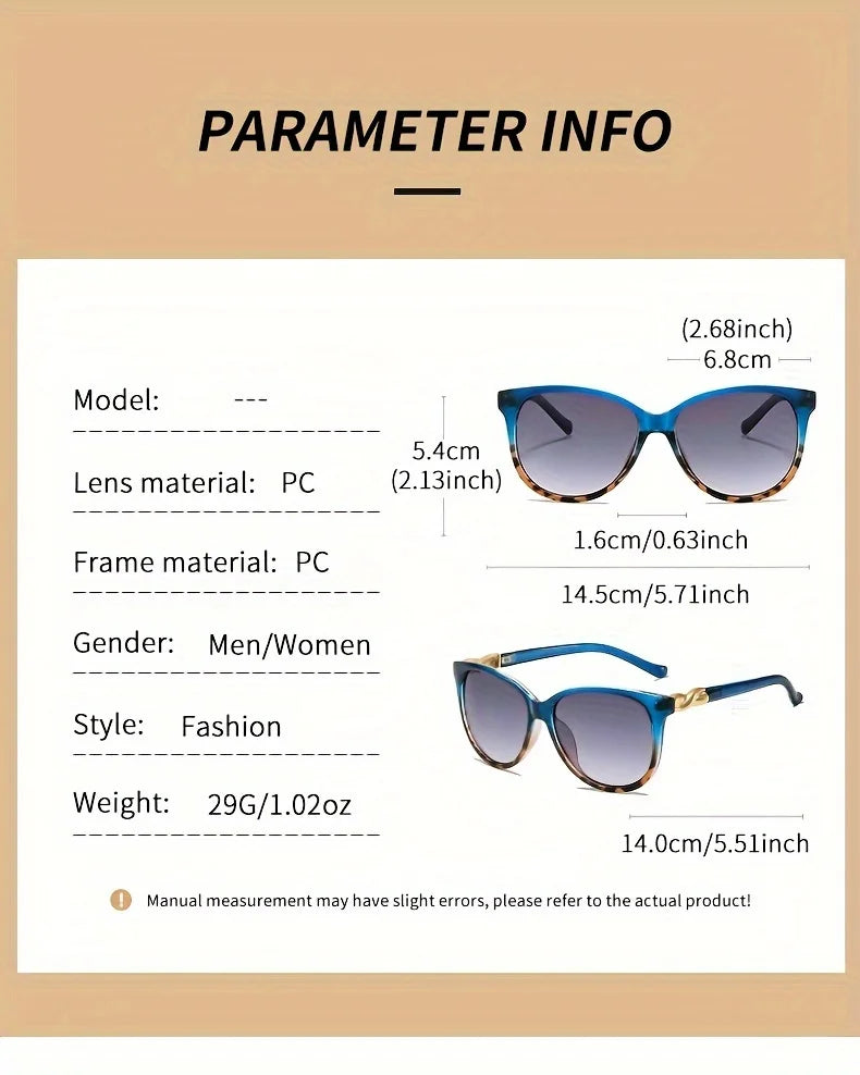 Women's Cat Eye Sunglasses Retro Butterfly Sunglasses Women's Fashion Mountaineering Sunglasses
