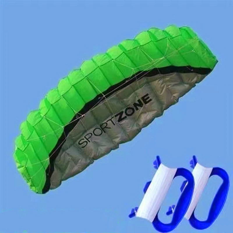 Large 250cm sports kites flying dual line power kites outdoor toys beach kite board wind kites toys kitesurfing ripstop nylon