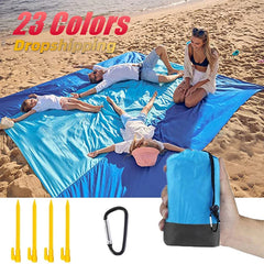2026 Oversized Beach Mat Sand Free Beach Towel Outdoor Travel Camping Beach Blanket Home Decor Rugs Portable Foldable Picnic Mat