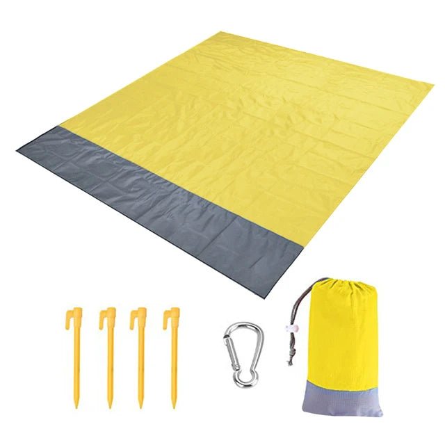 2026 Oversized Beach Mat Sand Free Beach Towel Outdoor Travel Camping Beach Blanket Home Decor Rugs Portable Foldable Picnic Mat