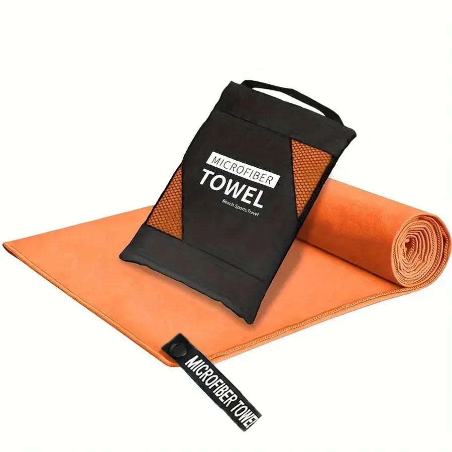 Quick-Drying Sports Towel Thick Sand Free Microfiber Towel Super Absorbent Soft Compact Beach Swim Travel Camping Towel 1pc