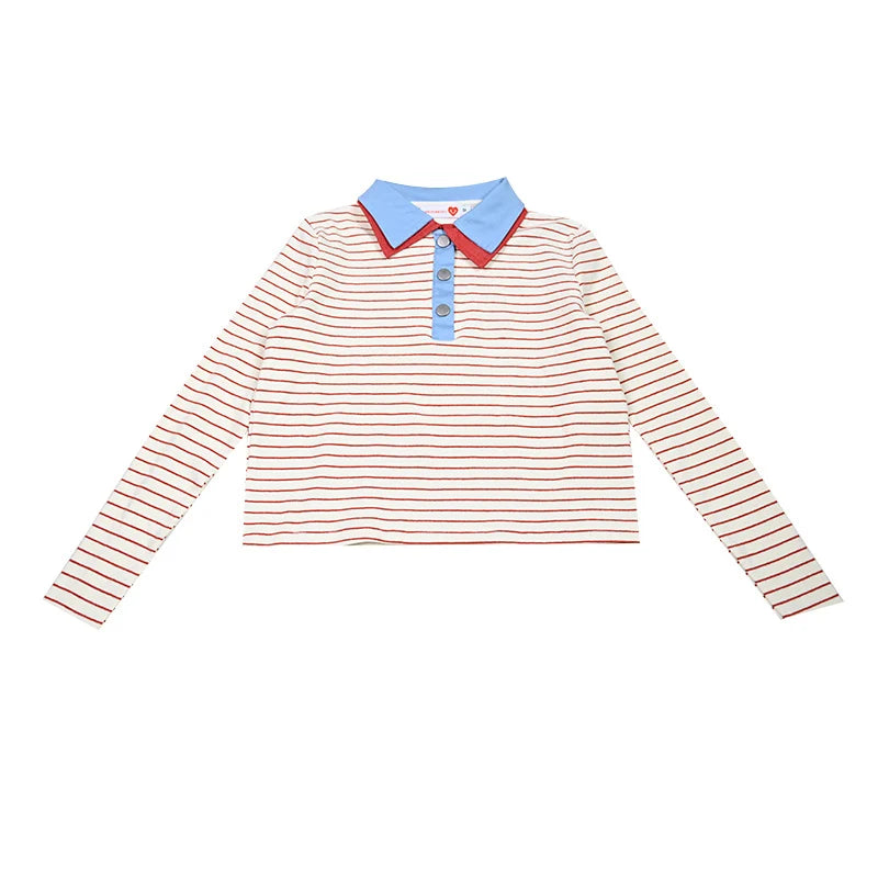 Kids Family Sibling Matching Pinstripe Clothes Set Girls Teenage Dresses Boys Shirt Baby Rompers Garment Washed Children Clothes