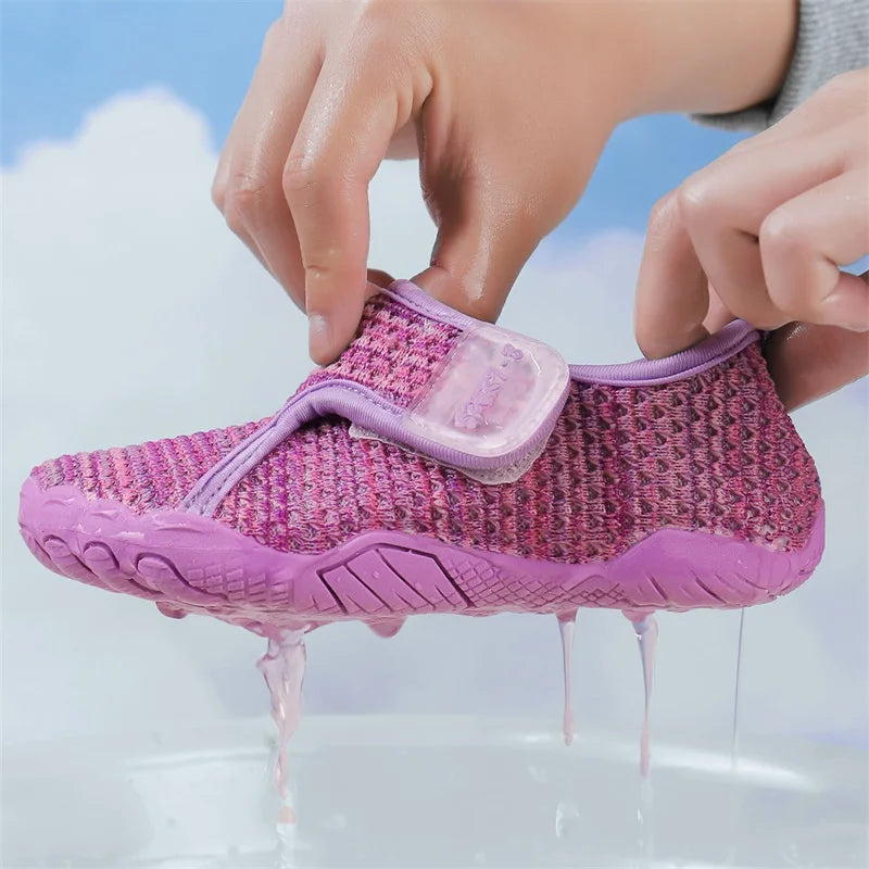 Water Shoes Kids Walking Barefoot Boy Girl Quick Dry Non-slip Beach Sneakers Children Swimming Light Aqua Shoes Outdoor Garden