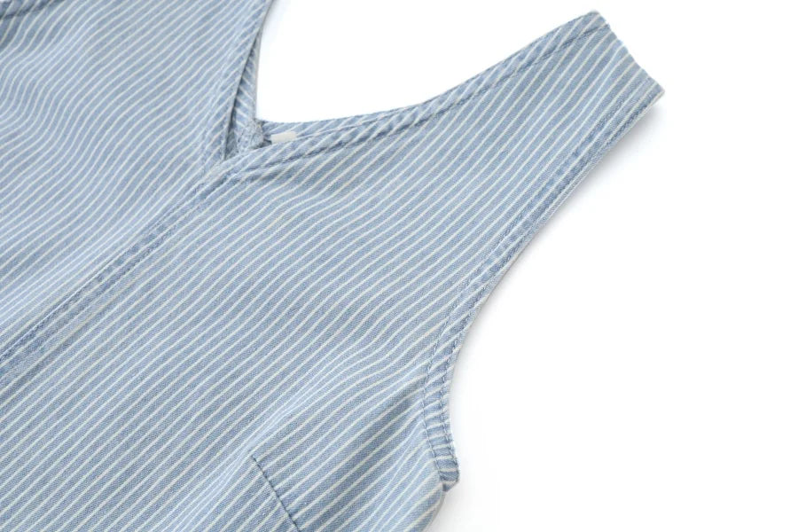 Clearance sale AS SS25 Summer Pinstripe Denim Collection brother and sister matching clothes
