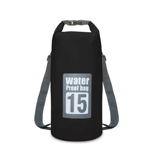 5L/10L/15L/20L/30L Outdoor Sport PVC Waterproof Storage Dry Bag For Canoe Kayak Rafting  Swimming Travel Kit Sack Backpack