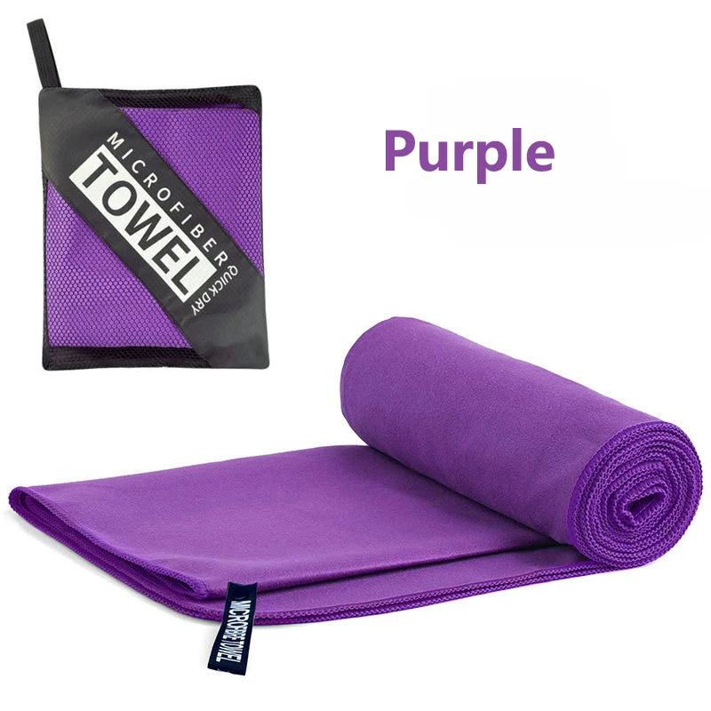 Quick Drying Microfiber Swimming Towel Super Absorbent Gym/Camping Towel Ultra Compact Lightweight Sports/Beach/ Travel Towels
