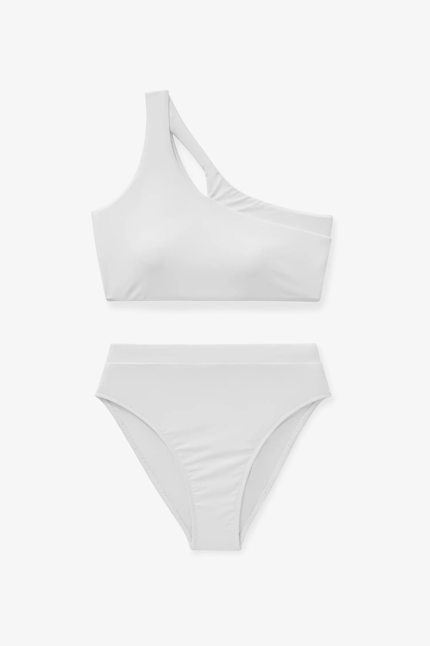 Women  2 Piece Bikini Sets Solid Color Padded High Waisted Bikini  Summer Beachwear Swimming Bathing Suits Bikini Set Femme