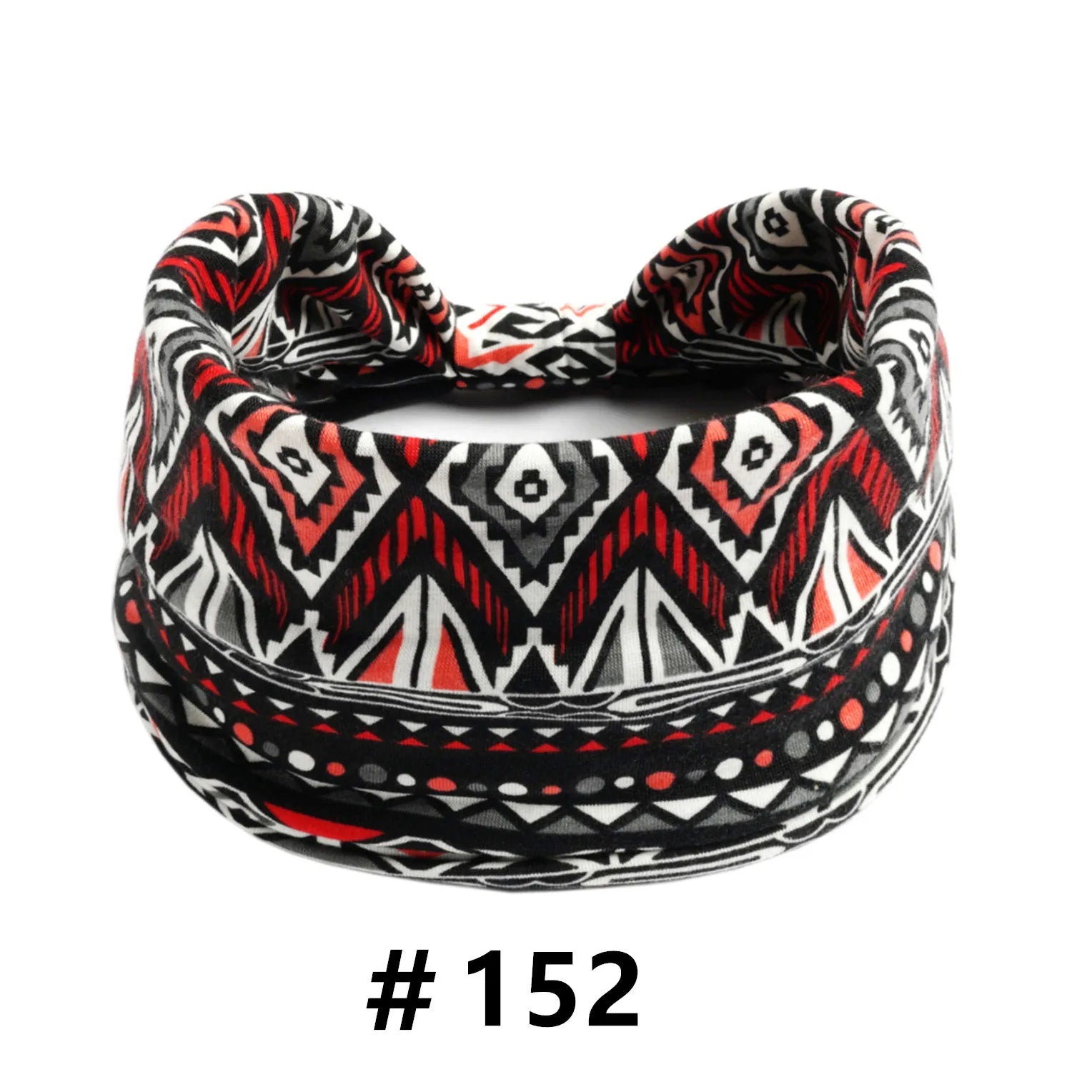 Boho African Headbands for Women Wide Cotton Turban Headwrap  Knot Elastic Hairbands Bandeau Sport Workout Yoga Hair Accessories