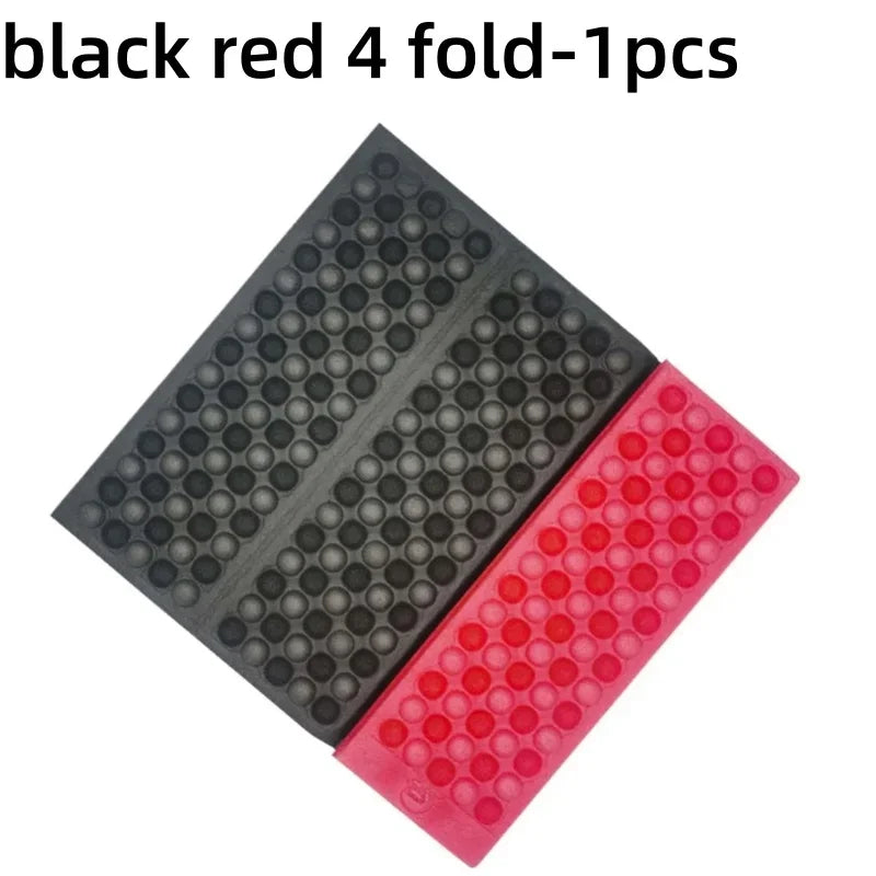 Folding Camping Mat Seat Waterproof XPE Foam Seat Cushion Poatable Picnic Pad Beach Chair for Hiking Fishing Mountaineering