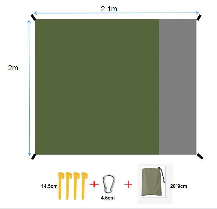 Beach Blanket Super Large 79 x 83 Inch Sandproof Waterproof Soft Comfortable Material Light Weight Portable for Beach Outdoor