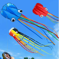 Octopus kites soft kites flying for adults kites professional wind kites inflatable kites gel blaster parachute fabric sport bag