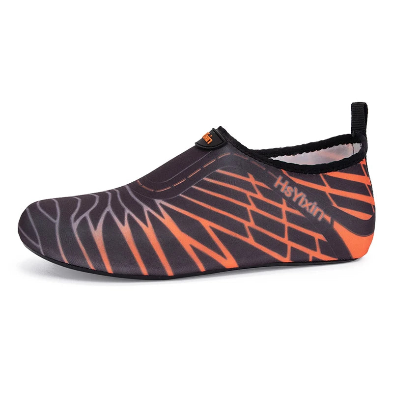Lightweight, foldable portable travel Aqua shoes water shoes barefoot sand inspired shoes beach snorkeling swimming water shoes
