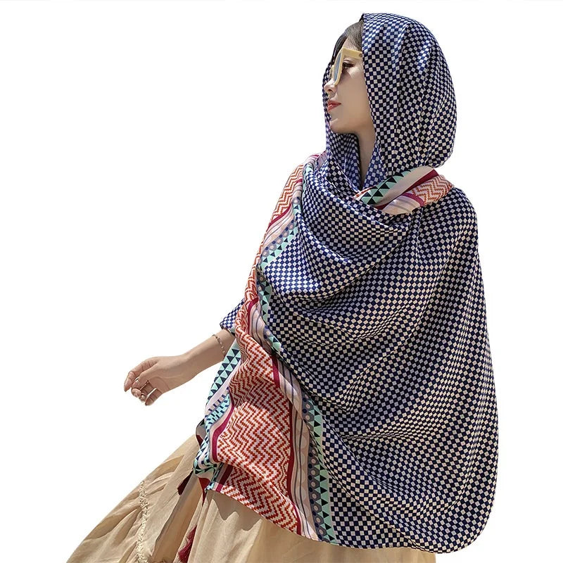 20 Styles 90x180cm Cotton Linen Summer Beach Dress Bikini Cover-ups Sarong Wrap Scarf Women Brazilian Swimsuit Bathing Cover Up