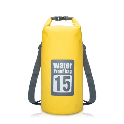 5L/10L/15L/20L/30L Outdoor Sport PVC Waterproof Storage Dry Bag For Canoe Kayak Rafting  Swimming Travel Kit Sack Backpack