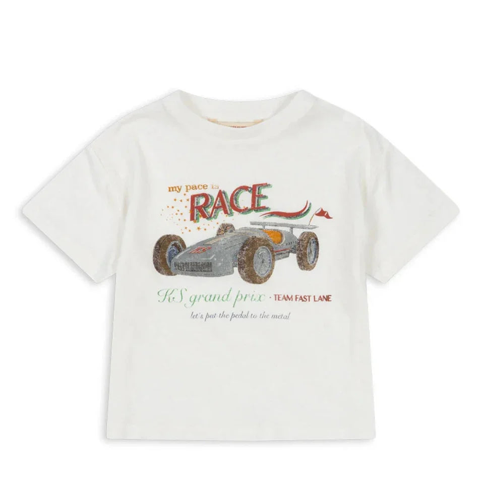 Boys Denim Overalls 2025 KS Girls Cute T-shirt Skirt Boy Simple Cool Tee Tops Shorts Baby Kids Beach Shorts Children Clothes Set
