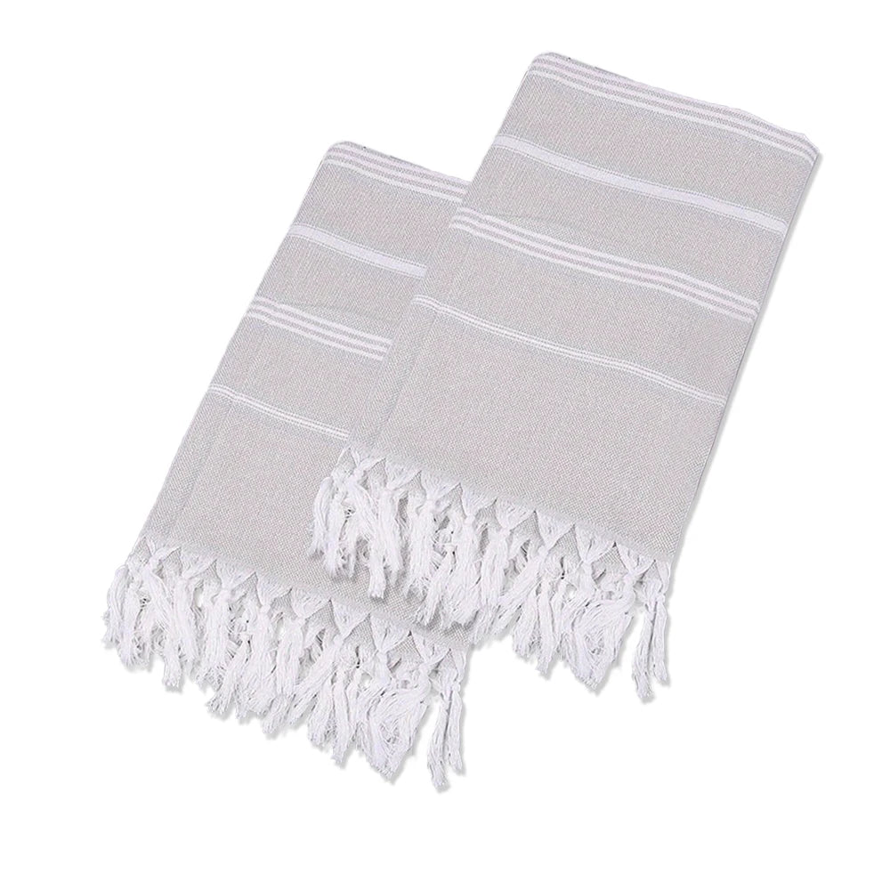 100X180cm Turkish Beach Towel Oversized Sand Free Tassel Quick Dry Swim Extra Large Light Travel for Adults Gifts Accessories ﻿