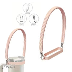 Water Bottle Handle Water Bottle Sling Carrier Holder Strap Soft Durable Silicone for Most 8-40oz Bottles for Cup Accessories