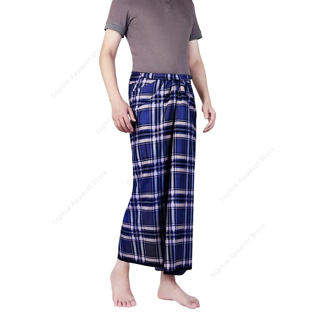 Batik Sarong Skirt for Beach Wrap Tube Skirt Lungi Cover Dress for Men Women