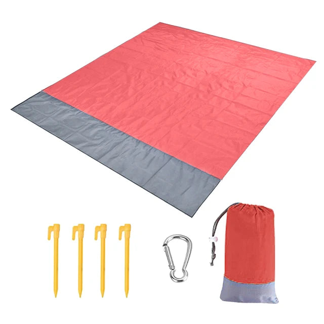 2026 Oversized Beach Mat Sand Free Beach Towel Outdoor Travel Camping Beach Blanket Home Decor Rugs Portable Foldable Picnic Mat