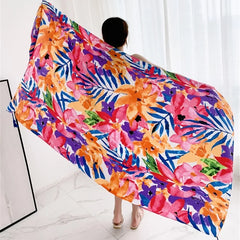 20 Styles 90x180cm Cotton Linen Summer Beach Dress Bikini Cover-ups Sarong Wrap Scarf Women Brazilian Swimsuit Bathing Cover Up
