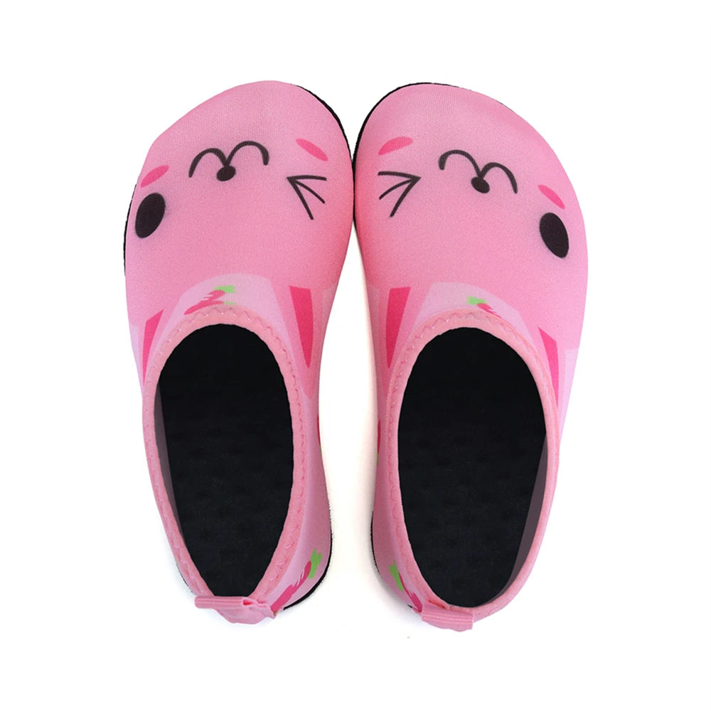 Children Water Beach Shoes Swimming Barefoot Girls Quick-Drying Aqua Shoes Boy Color Light Soft Slipper Snorkeling Swim Socks