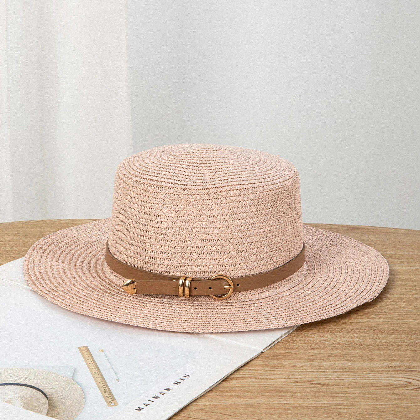 New summer and spring women's styles - Beach style - Wide-brimmed hat - - Casual vacation foldable straw hat - Sun hat