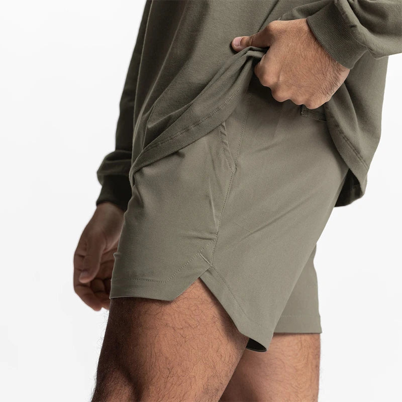 2025 NEW Summer Running Shorts Men Sports Jogging Fitness Shorts Quick Dry Mens Gym Men Shorts Gyms Short Pants For Men