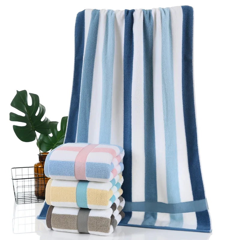 Hotel Spa Bath Towel Turkish Cotton Bath Towels Natural Ultra Absorbent Eco-Friendly Beach Towel Bathroom Sets For Home Luxury