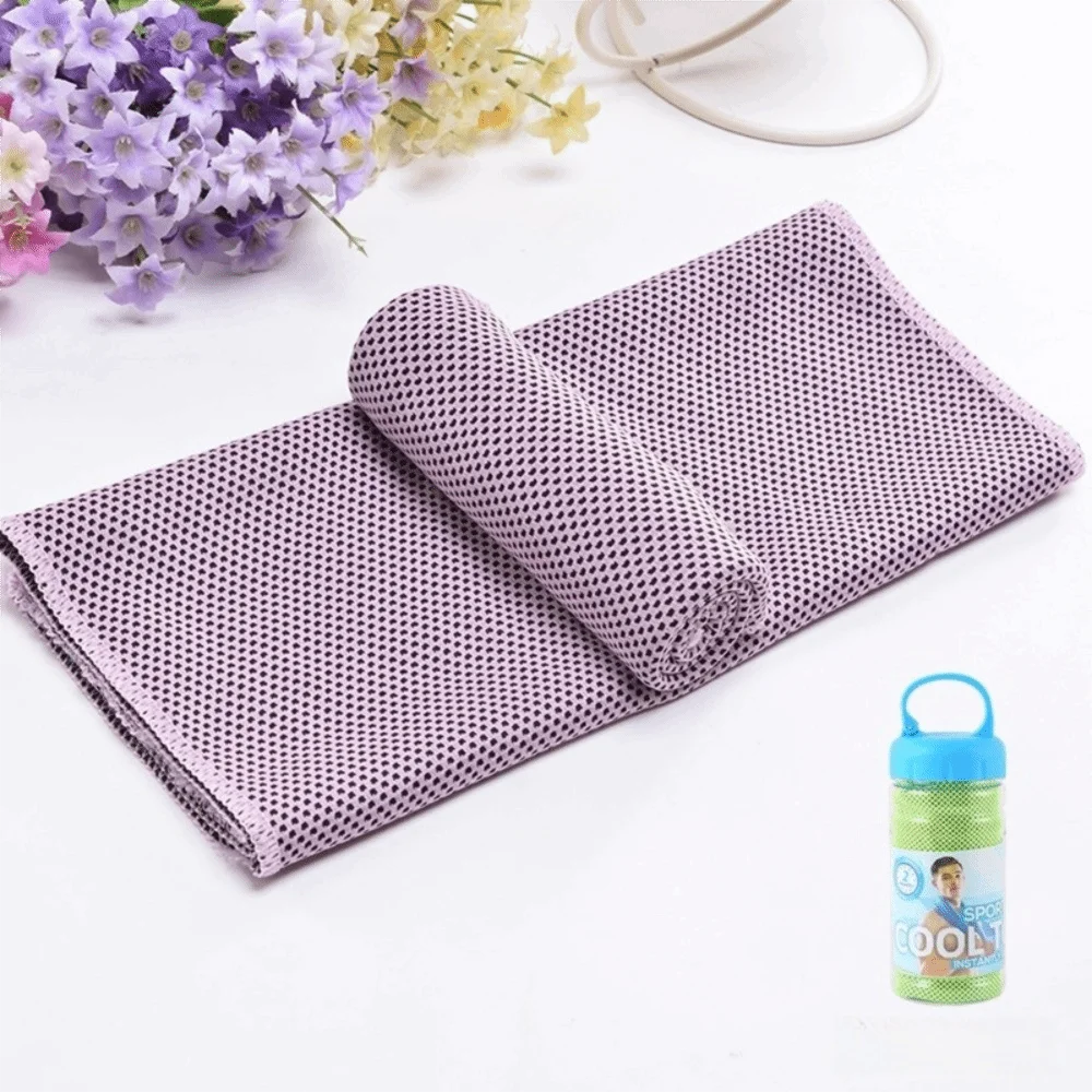 Breathable Cooling Towel Ultra Soft Lightweight Microfiber Towels Sunstroke Prevention Quick Drying Yoga Swimming Gym Towel