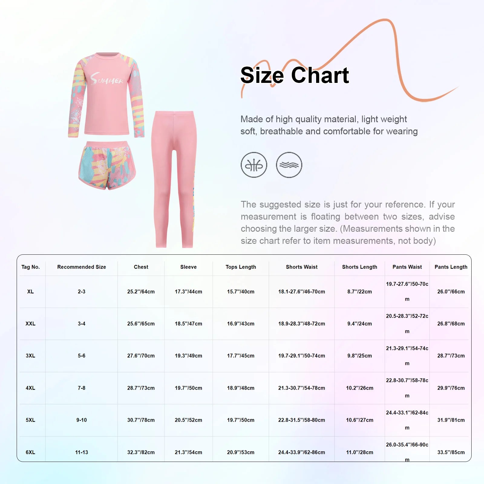 Kids Girls Swimsuit Rash Guard 3Pcs Sunsuit Outfit Long Sleeve Floral Tops Shorts Legging Child Sun Protection Pool Swimwear Set
