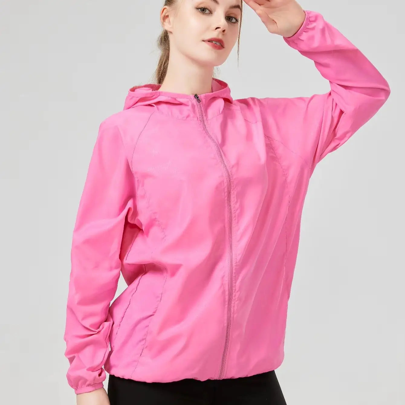 Men Women Hiking Jacket Waterproof Quick Dry Camping Hunting Clothes Sun-Protective Outdoor Sports Coats Anti UV Windbreaker