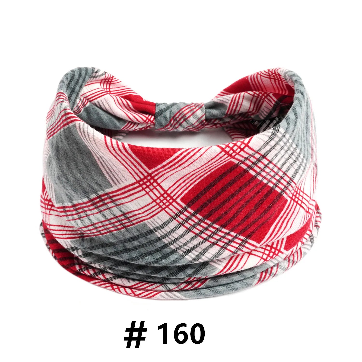 Boho African Headbands for Women Wide Cotton Turban Headwrap  Knot Elastic Hairbands Bandeau Sport Workout Yoga Hair Accessories