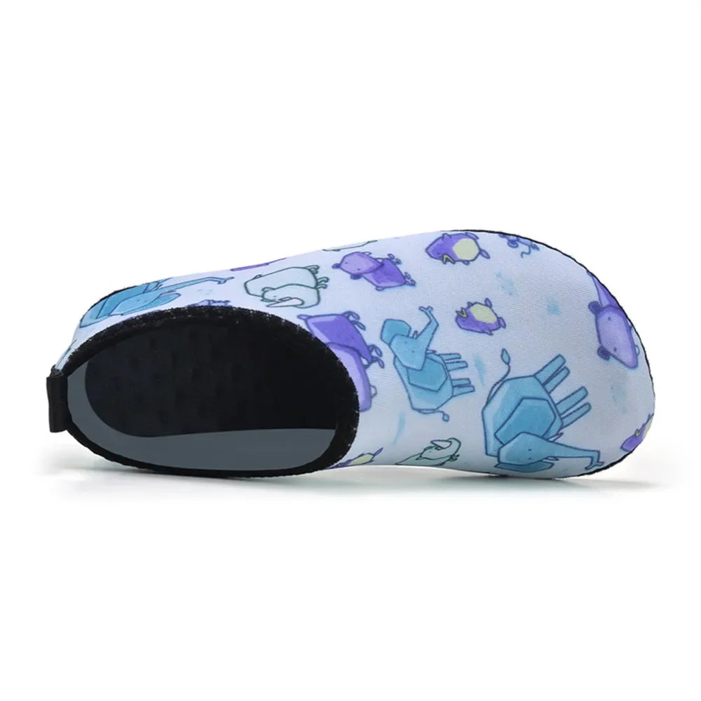 Children Water Beach Shoes Swimming Barefoot Girls Quick-Drying Aqua Shoes Boy Color Light Soft Slipper Snorkeling Swim Socks