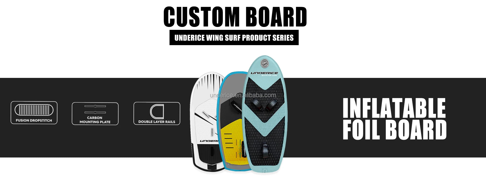 OEM ODM Customizable Logo Color Wind Wings Professional Dacron Ripstop Inflatable Kite Wings Board Complete Kit Kitesurfing