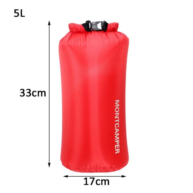 3/5/10/20/35L Dry Bag Sack Nylon Ultralight Drifting Swimming Clothes Storage Bag Pack Waterproof Rafting Kayaking Sport Bag