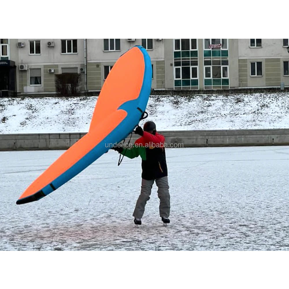 OEM ODM Customizable Logo Color Wind Wings Professional Dacron Ripstop Inflatable Kite Wings Board Complete Kit Kitesurfing